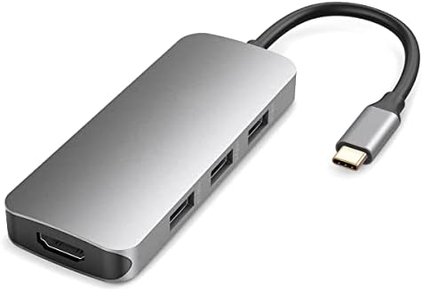 Hub USB-C Multiport 7-en-1 Aluminium